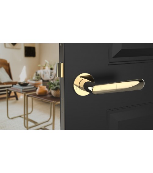 Puxador de porta ouro polido ARIA puxador design