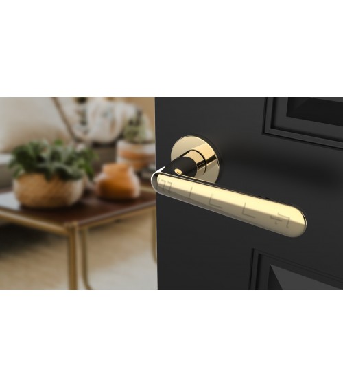 Puxador de porta ouro polido ARIA puxador design