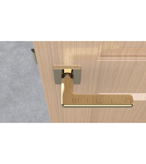 Puxador de porta ouro polido SETIA puxador design