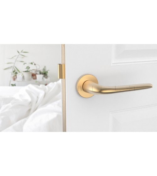Puxador de porta dourado mate AZALIA puxador design