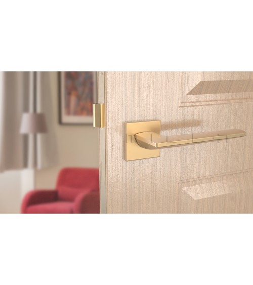 Puxador de porta dourado mate LUNARIA puxador design