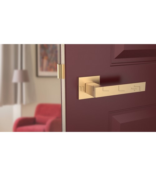 Puxador de porta dourado mate SULLA puxador design