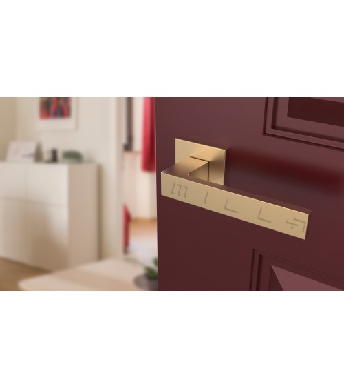 Puxador de porta dourado mate SULLA puxador design