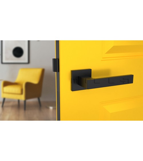 Puxador de porta preto SULLA puxador design