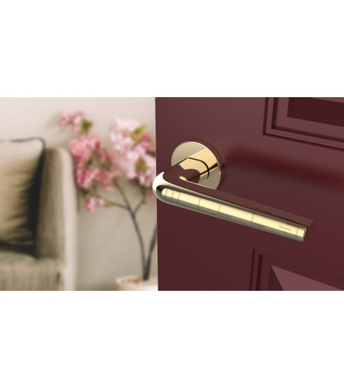 Puxador de porta dourado polido FUNKIA puxador design