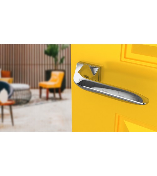 Puxador de porta cromado polido GLADIOLA puxador design