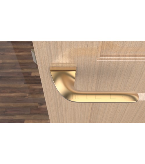 Puxador de porta dourado mate GLADIOLA puxador design