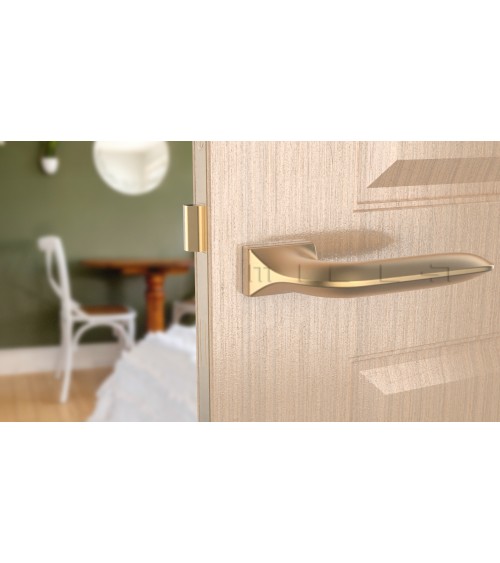 Puxador de porta dourado mate GLADIOLA puxador design