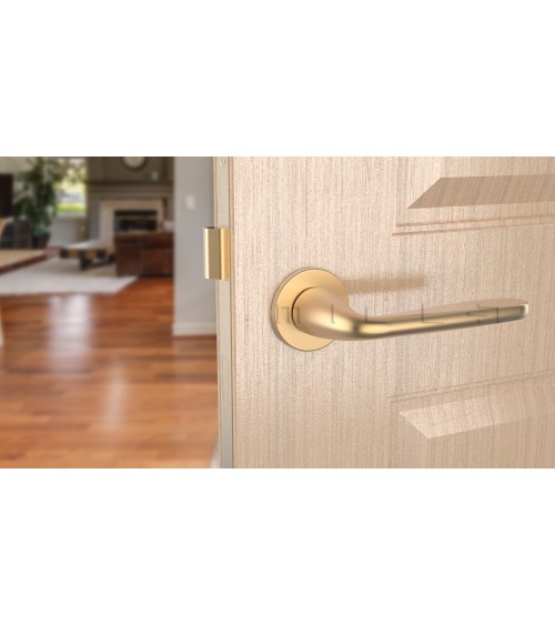 Puxador de porta dourado mate HIACYNTA puxador design