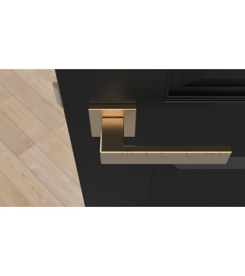 Puxador de porta dourado mate PINA puxador design