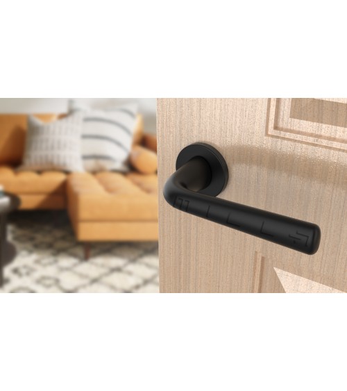Puxador de porta Preto TULIPA porta interior design