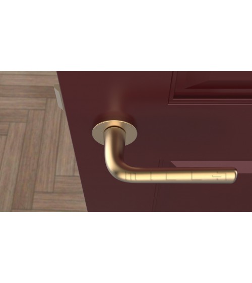Puxador de porta Ouro mate TULIPA porta interior design