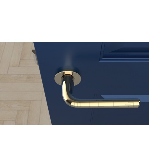 Puxador de porta Ouro polido TULIPA porta interior design