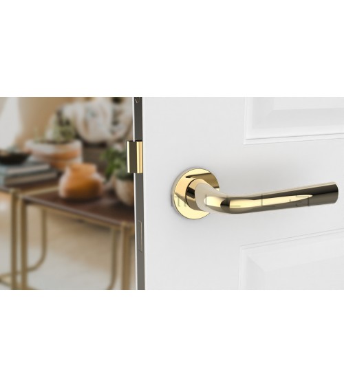 Puxador de porta Ouro polido TULIPA porta interior design