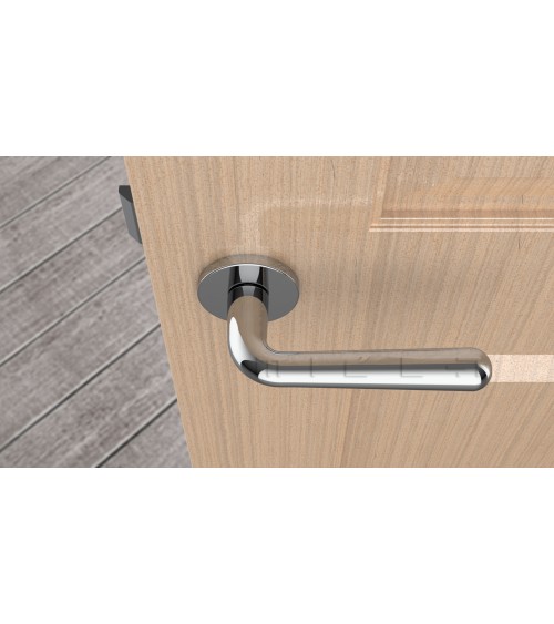 Puxador de porta cromado polido IRGA puxador design