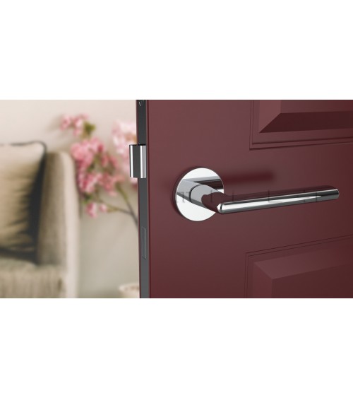 Puxador de porta cromado polido KALMIA puxador design