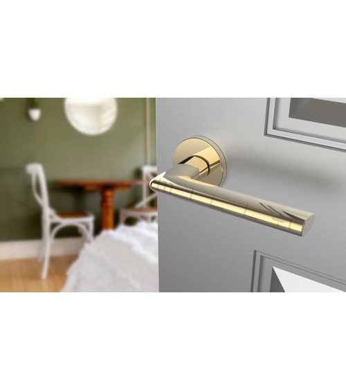 Puxador de porta dourado polido KALMIA puxador design