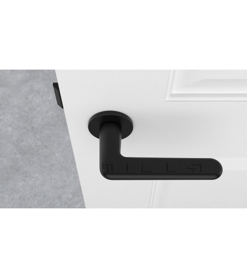 Puxador de porta preto LIRA design