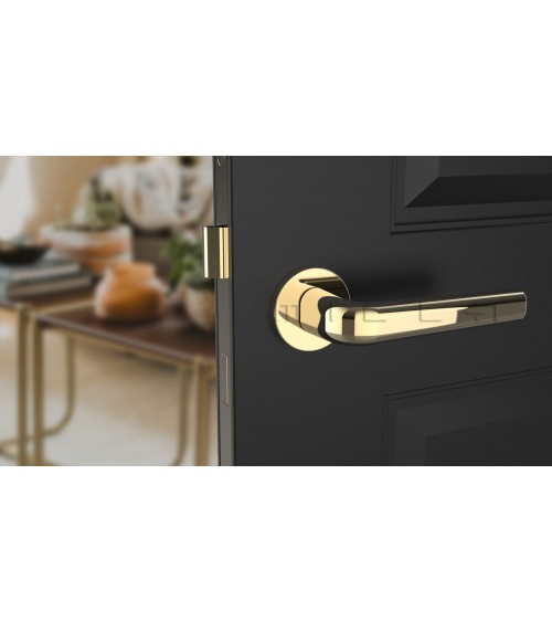 Puxador de porta dourado polido INULLA puxador design