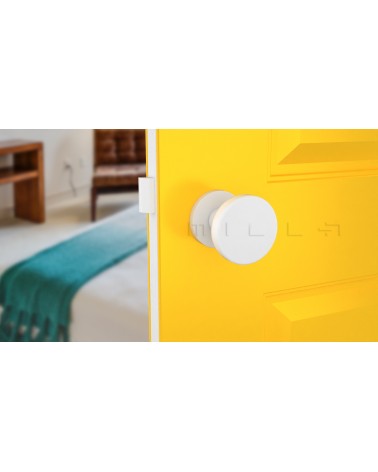 Botão de porta Branco MESA Redondo móvel - puxador design