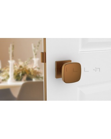 Botão de porta Cobre KIAMA quadrado - puxador design
