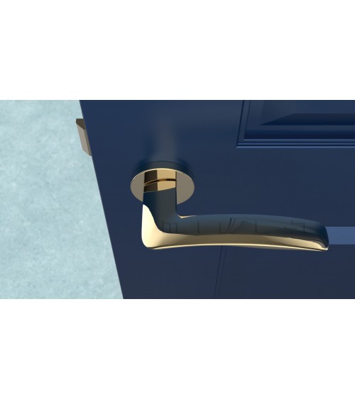 Puxador de porta ouro polido ROBINE puxador design
