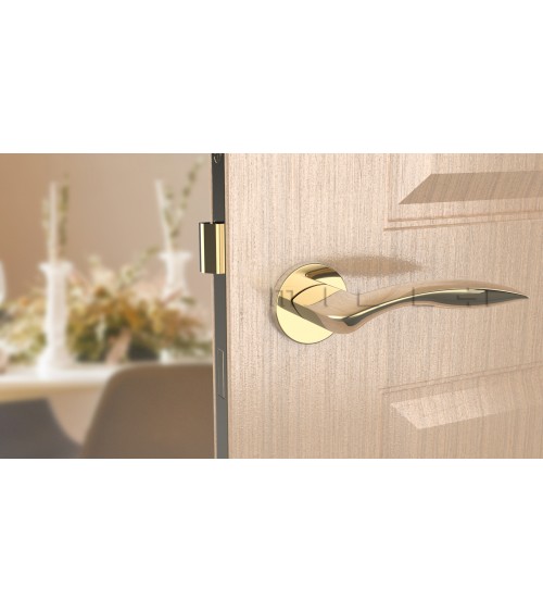 Puxador de porta ouro polido ROBINE puxador design