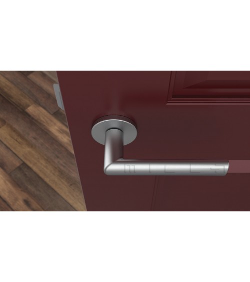 Puxador de porta cromado acetinado SILENA puxador design
