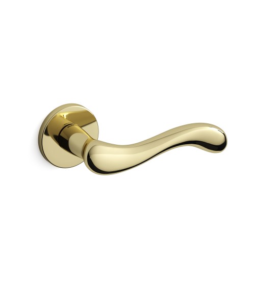 Puxador de porta dourado polido Mandelli Ande design