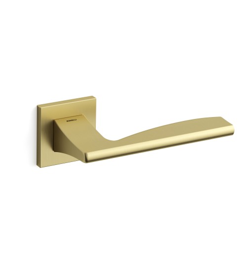 Puxador de porta ouro mate Mandelli Link puxador design