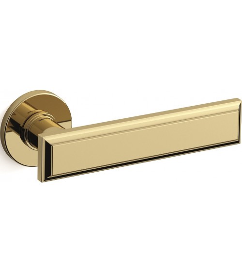 Puxador de porta dourado polido Mandelli Kuki puxador design