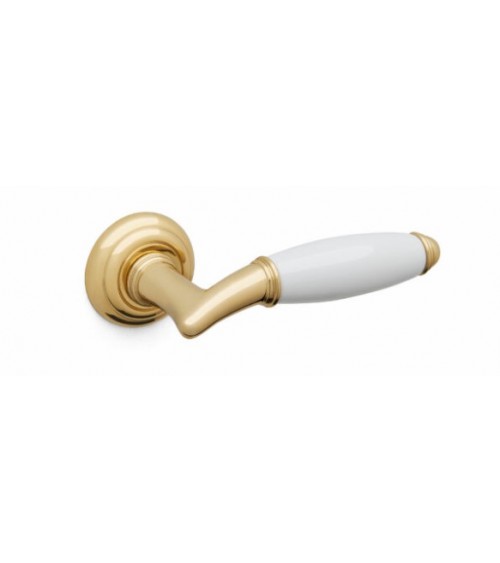 Puxador de porta dourado polido Mandelli Melody puxador design