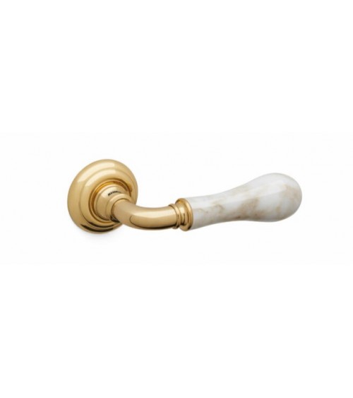 Puxador de porta dourado polido Mandelli Naxos puxador design
