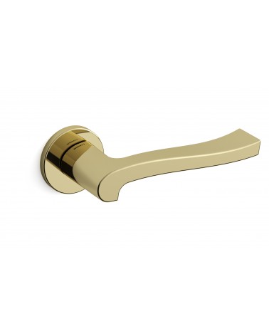 Puxador de porta dourado polido Mandelli Ola puxador design