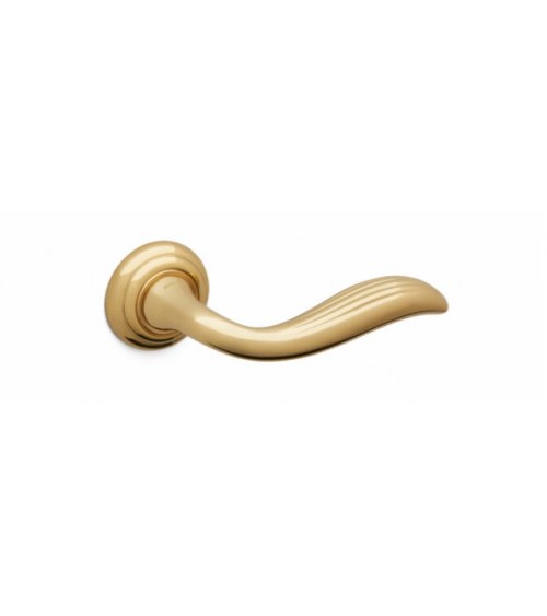 Puxador de porta dourado polido Mandelli Plisse puxador design