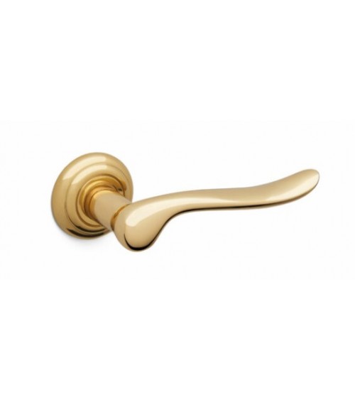 Puxador de porta dourado polido Mandelli Rondò puxador design