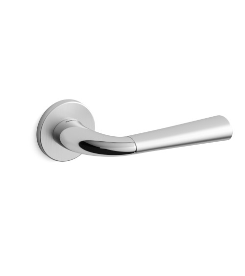 Puxador de porta cromado brilhante Mandelli Start puxador design