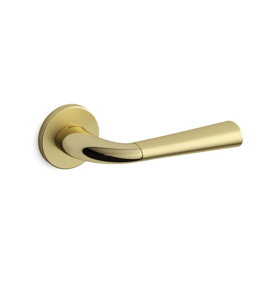 Puxador de porta dourado brilhante Mandelli Start puxador design
