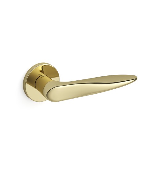 Puxador de porta ouro polido Mandelli Zoe puxador design