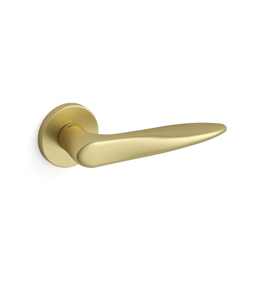 Puxador de porta dourado mate Mandelli Zoe puxador design