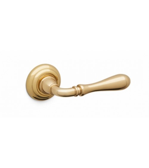 Puxador de porta dourado polido Mandelli Gou puxador design