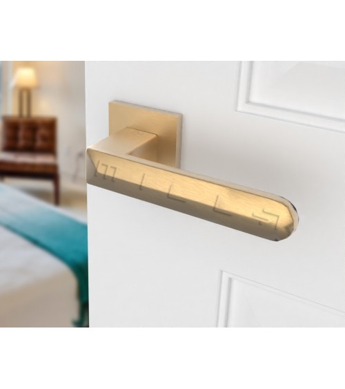 Puxador de porta dourado mate BOHEMA - design