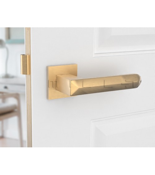 Puxador de porta dourado mate BOHEMA - design