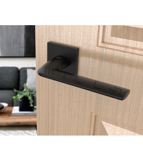 Puxador de porta preto STINGER design