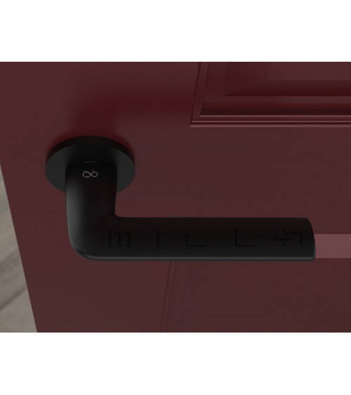 Puxador de porta preto Stinger - puxador design