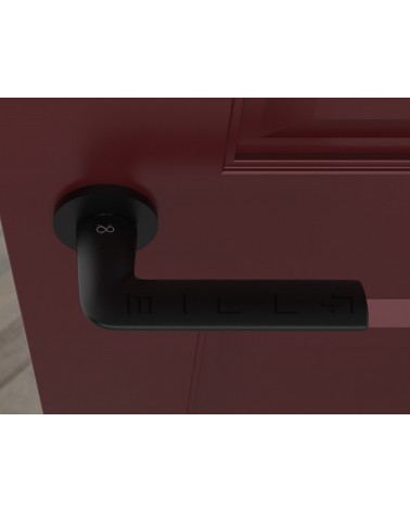 Puxador de porta preto Stinger - puxador design