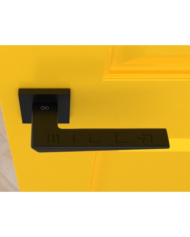 Puxador de porta preto VEGA - puxador design