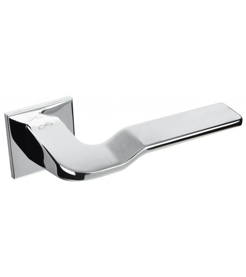 Puxador de porta cromo polido LINE BALI ferragens de design