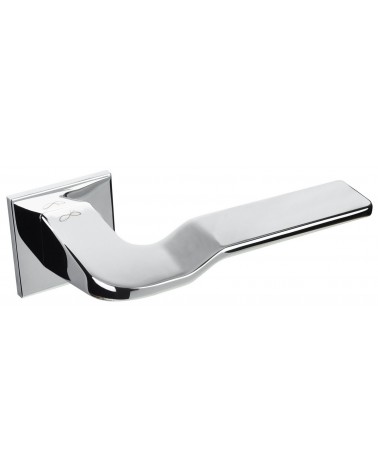 Puxador de porta cromo polido LINE BALI ferragens de design