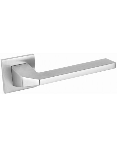 Puxador de porta cromado acetinado ETNA ferragens design